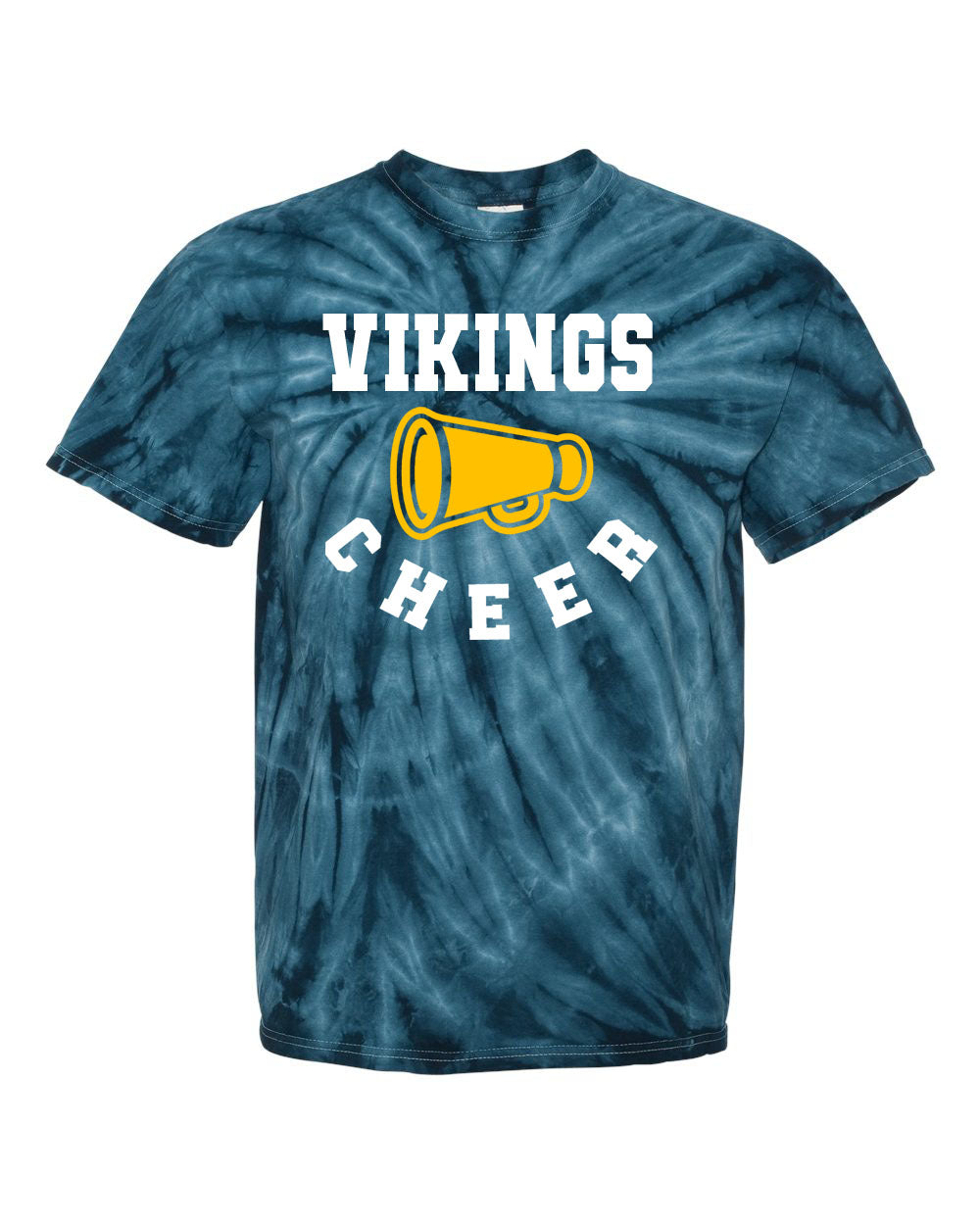 Vernon Vikings Cheer Tie Dye t-shirt Design 13