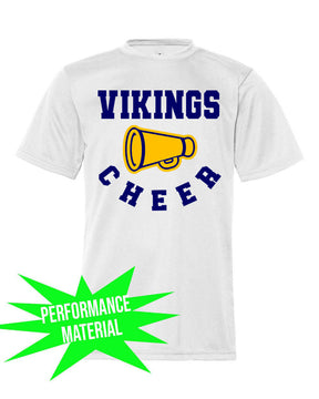 Vernon Vikings Cheer Performance Material T-Shirt  Design 13