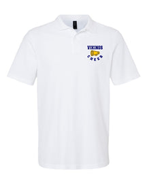 Vernon Vikings Cheer Design 13 Polo T-Shirt