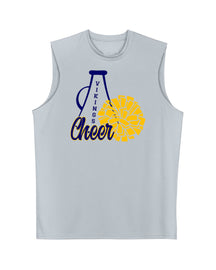 Vernon Vikings Cheer Design 14 Men's Performance Tank Top