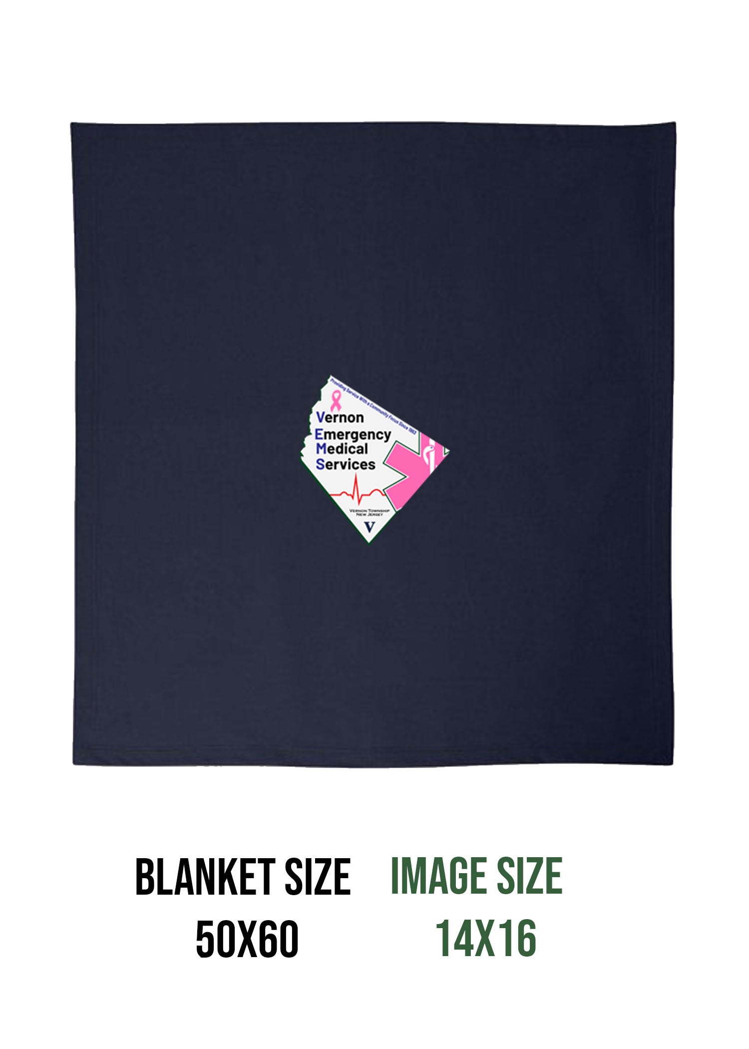 Vernon EMS Breast Cancer Awareness Blanket