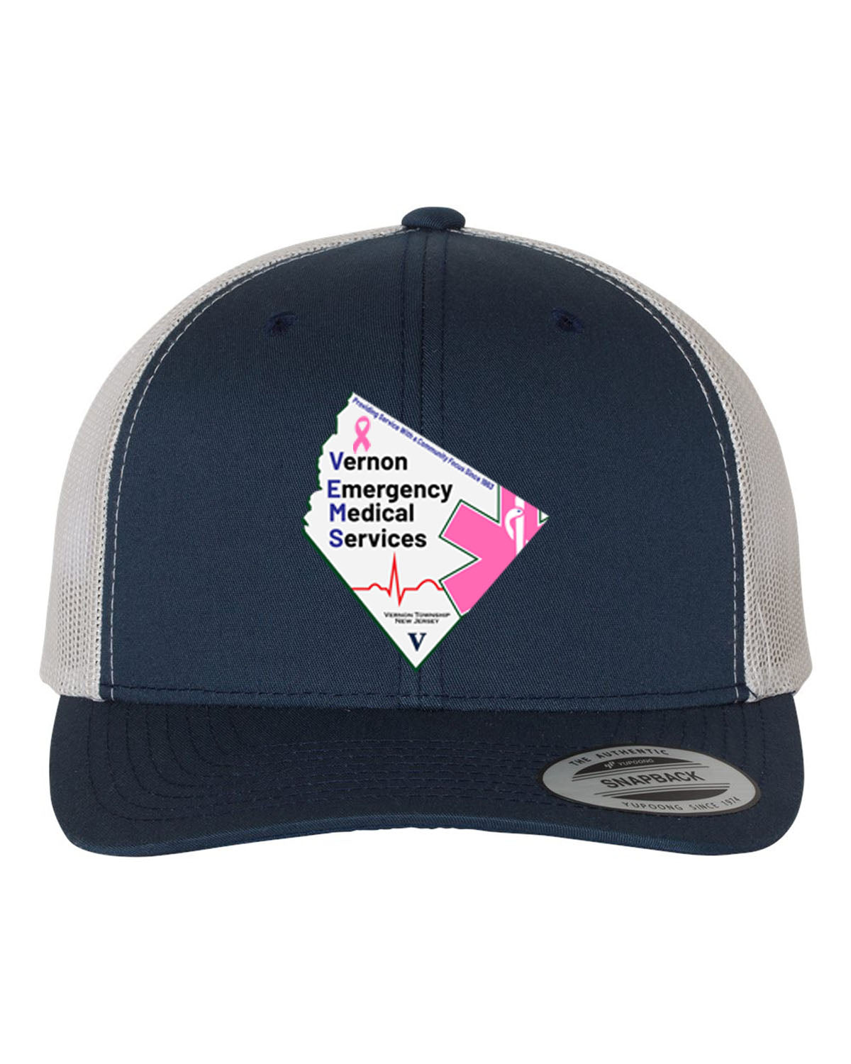 Vernon EMS Breast Cancer Awareness Trucker Hat