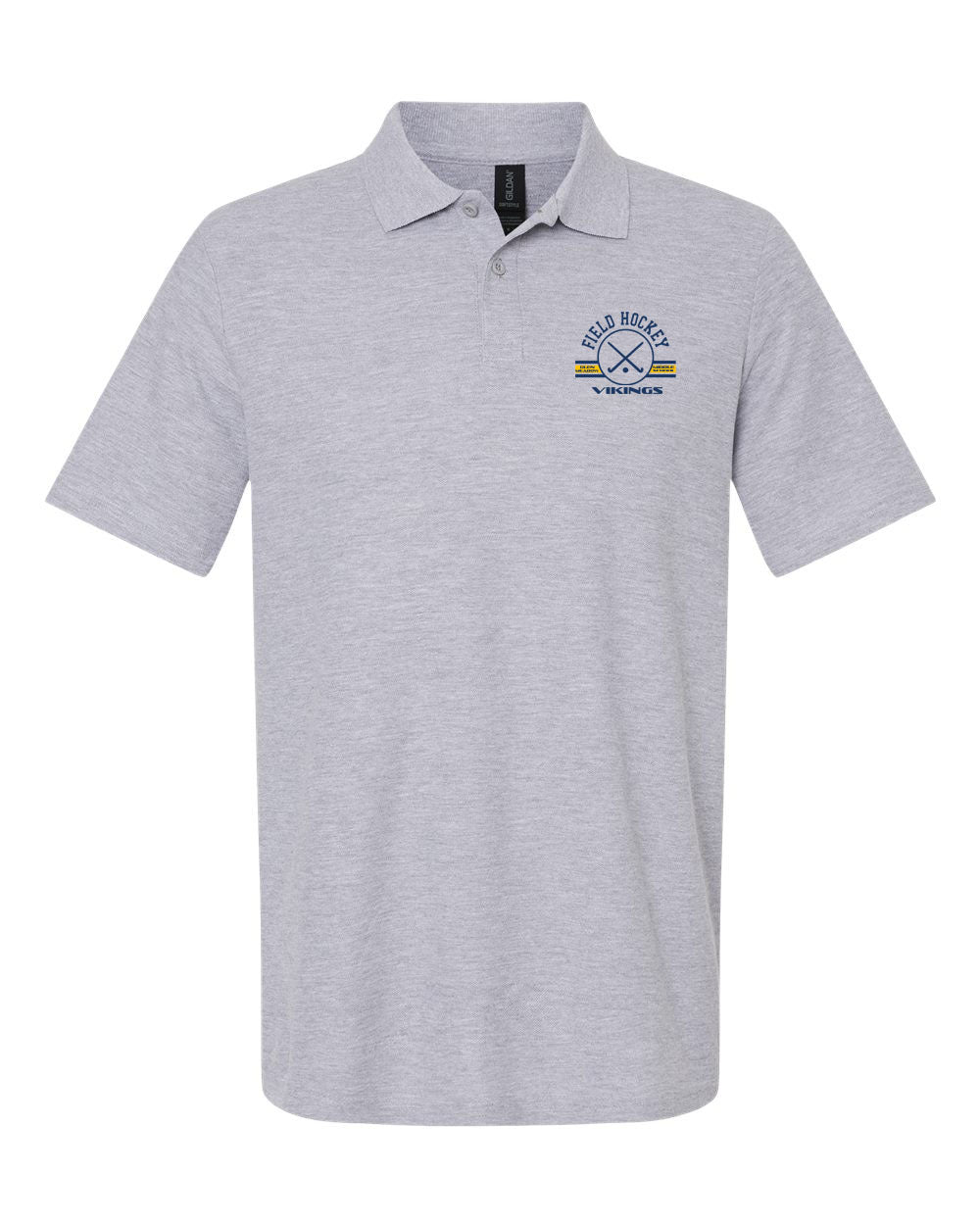 Vernon Field Hockey Design 2 Polo T-Shirt