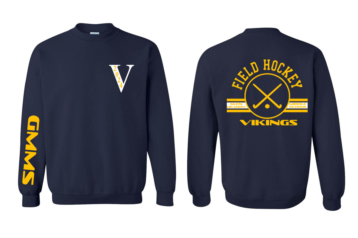 Vernon Field Hockey Design 2 Non Hooded Sweatshirt