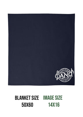 Vernon Marching Band Design 1 Blanket