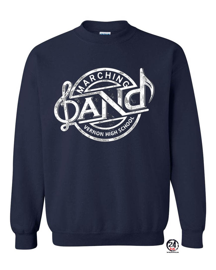 Vernon Marching Band non hooded sweatshirt Design 1