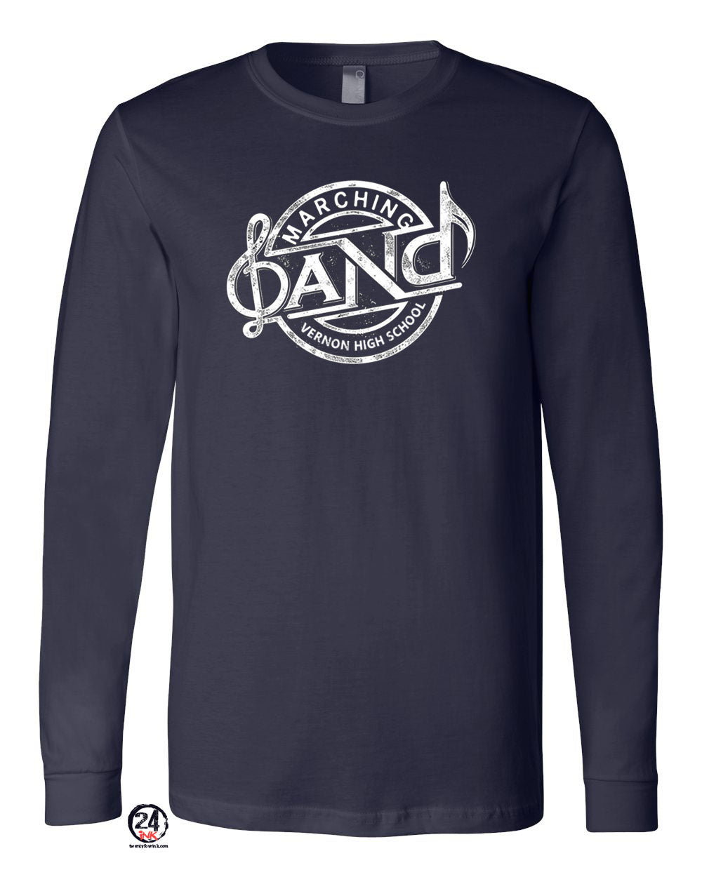 Vernon Marching Band Design 1 Long Sleeve Shirt