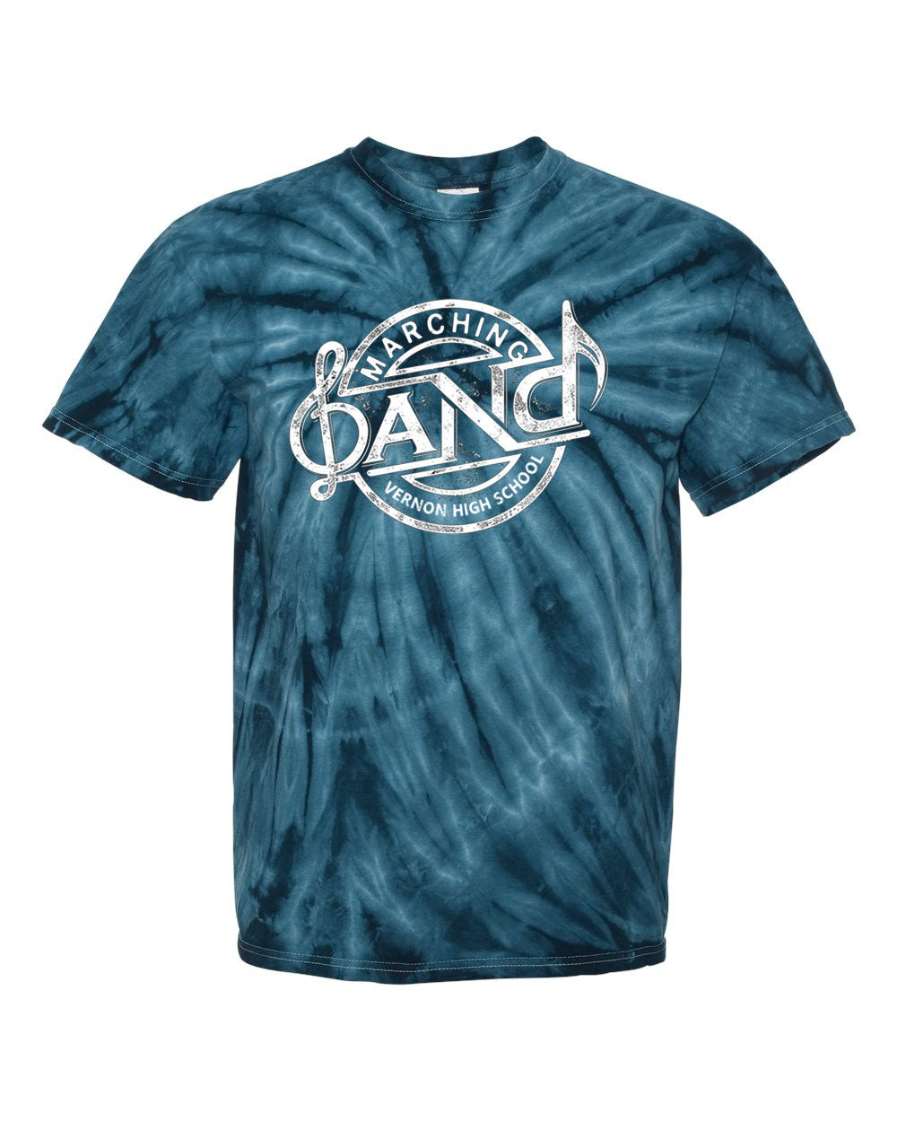 Vernon Marching Band Tie Dye t-shirt Design 1