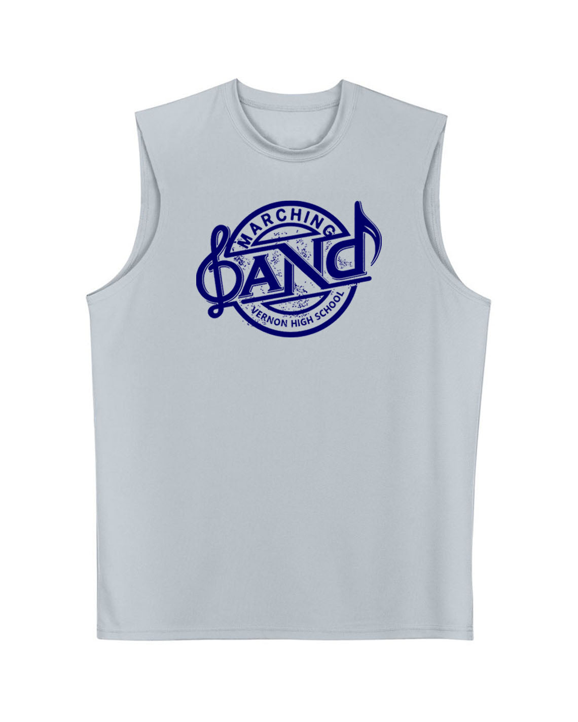 Vernon Marching Band Men's Performance Tank Top Design 1