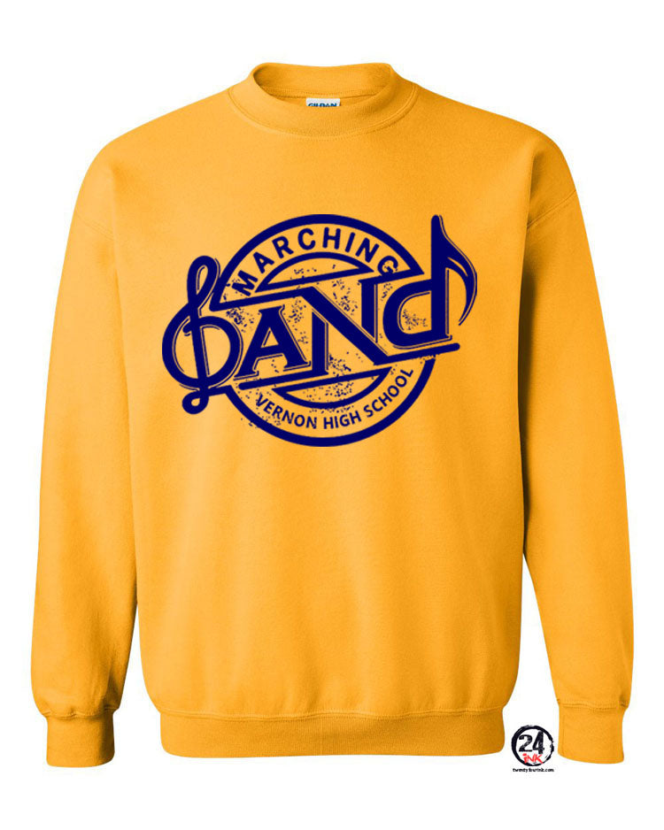 Vernon Marching Band non hooded sweatshirt Design 1