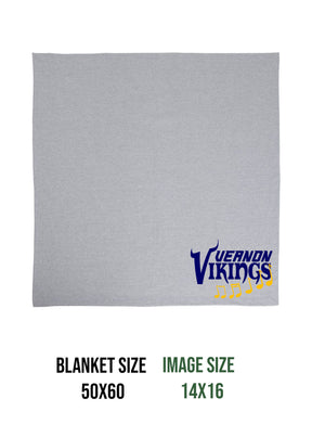 Vernon Marching Band Design 2 Blanket