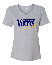 Vernon Marching Band V-neck T-Shirt Design 2