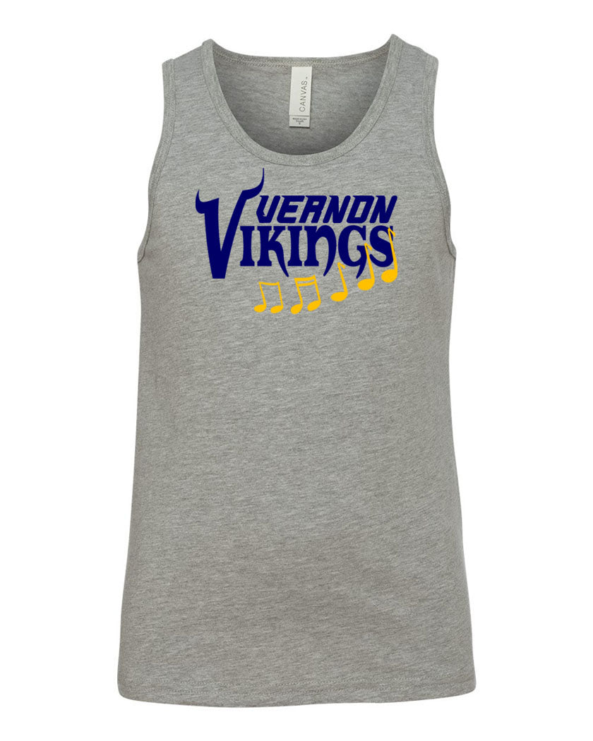 Vernon Marching Band design 2 Muscle Tank Top