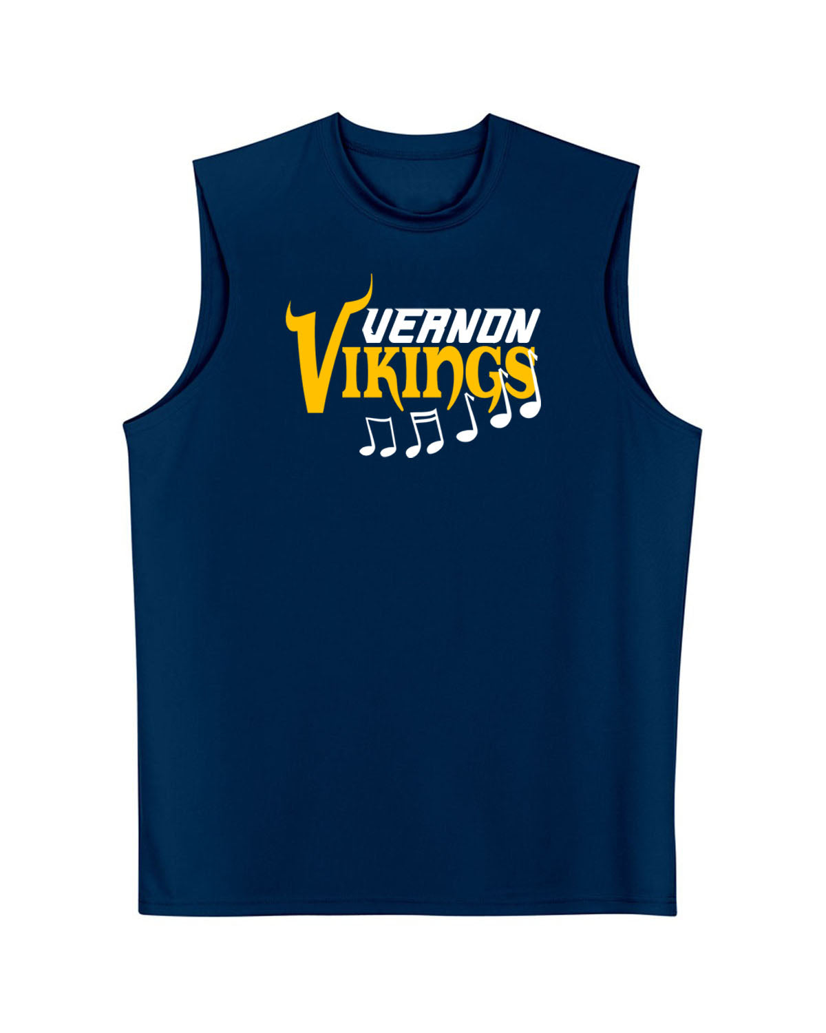 Vernon Marching Band Men's Performance Tank Top Design 2