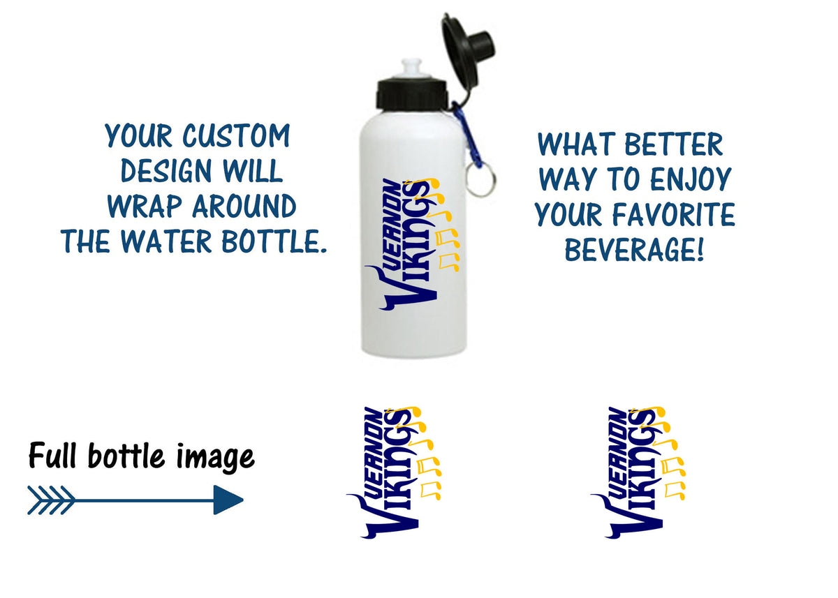 Vernon Marching Band Design 2 Water Bottle