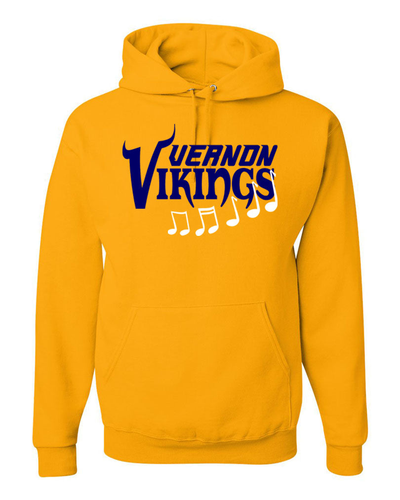 Vernon Marching Band Design 2 Hooded Sweatshirt