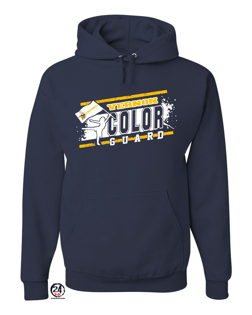 Vernon Marching Band Design 4 Hooded Sweatshirt