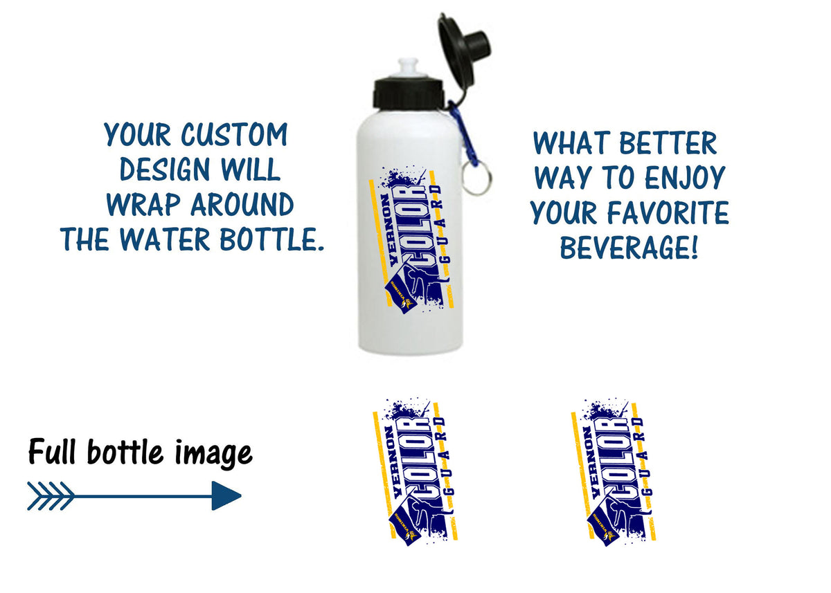Vernon Marching Band Design 4 Water Bottle