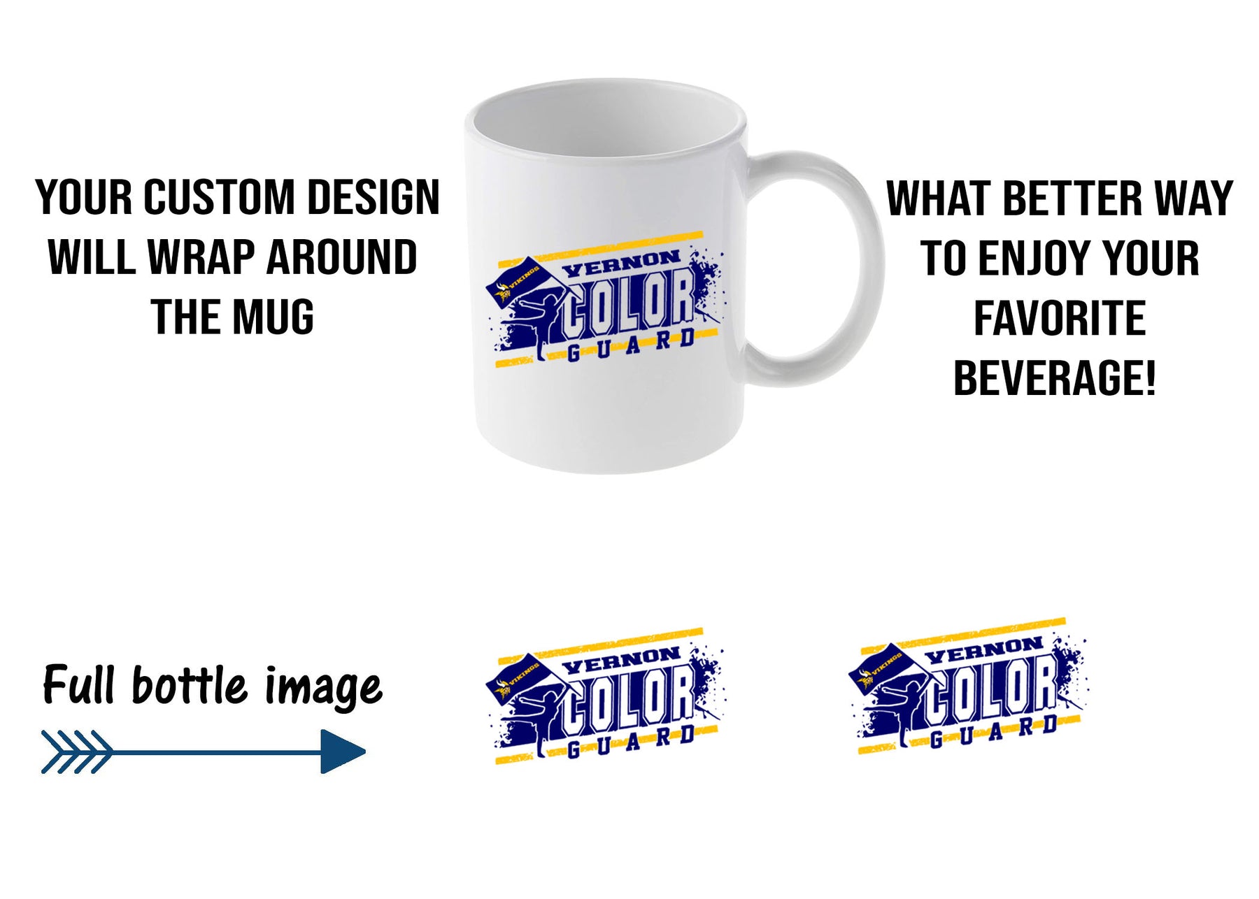 Vernon Marching Band Design 4 Mug