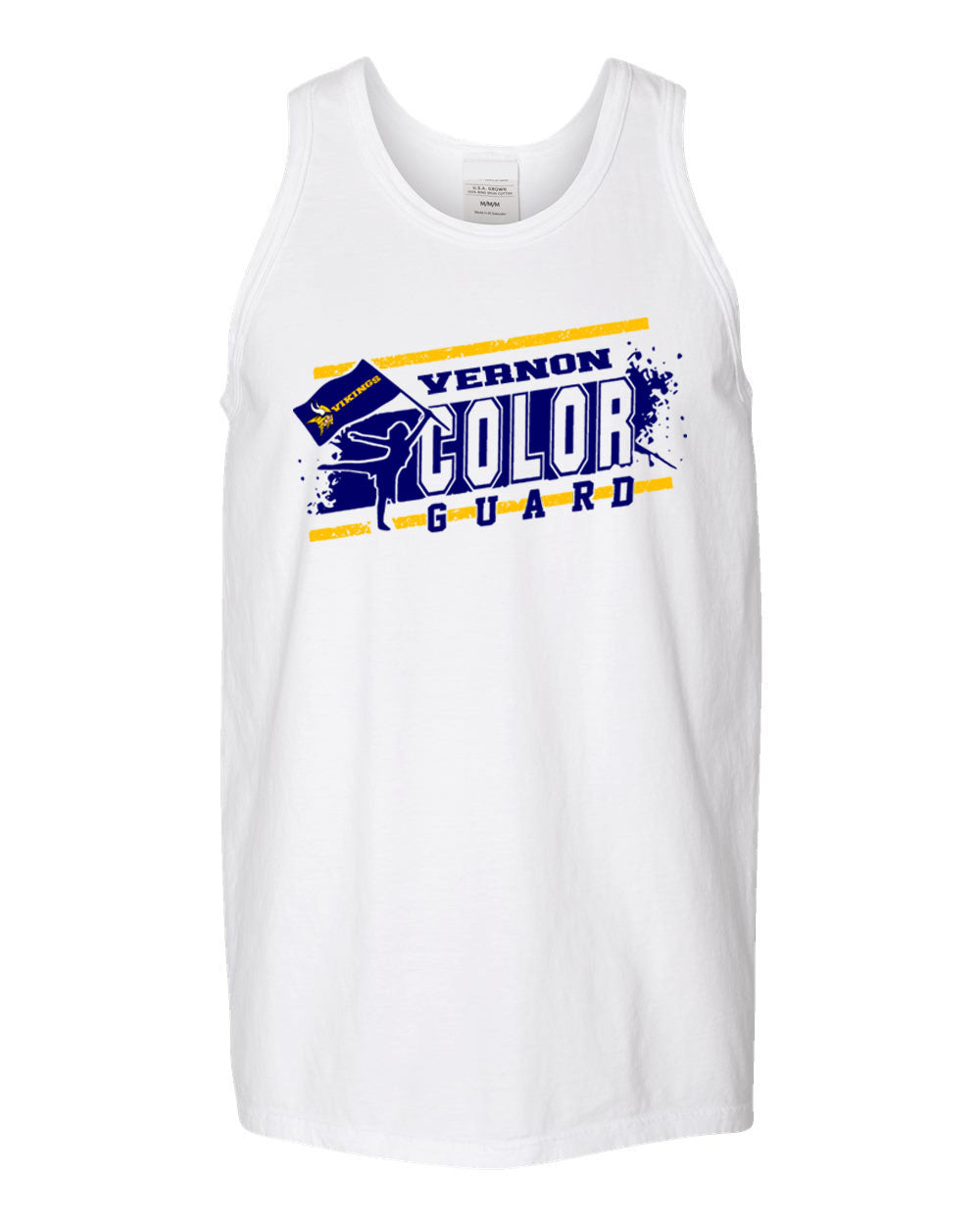 Vernon Marching Band design 4 Muscle Tank Top
