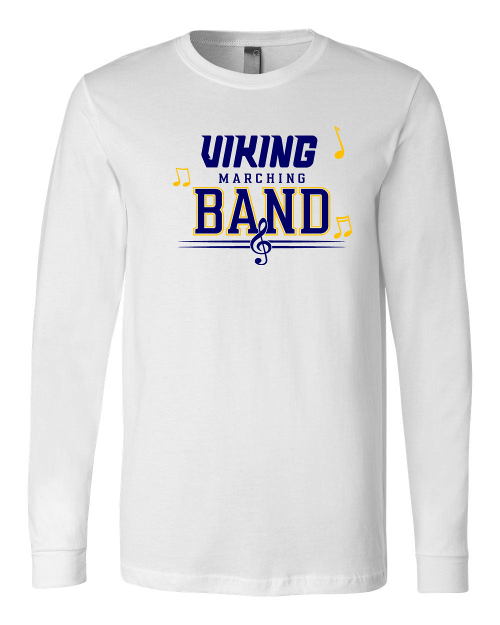 Vernon Marching Band Long Sleeve Shirt Design 5