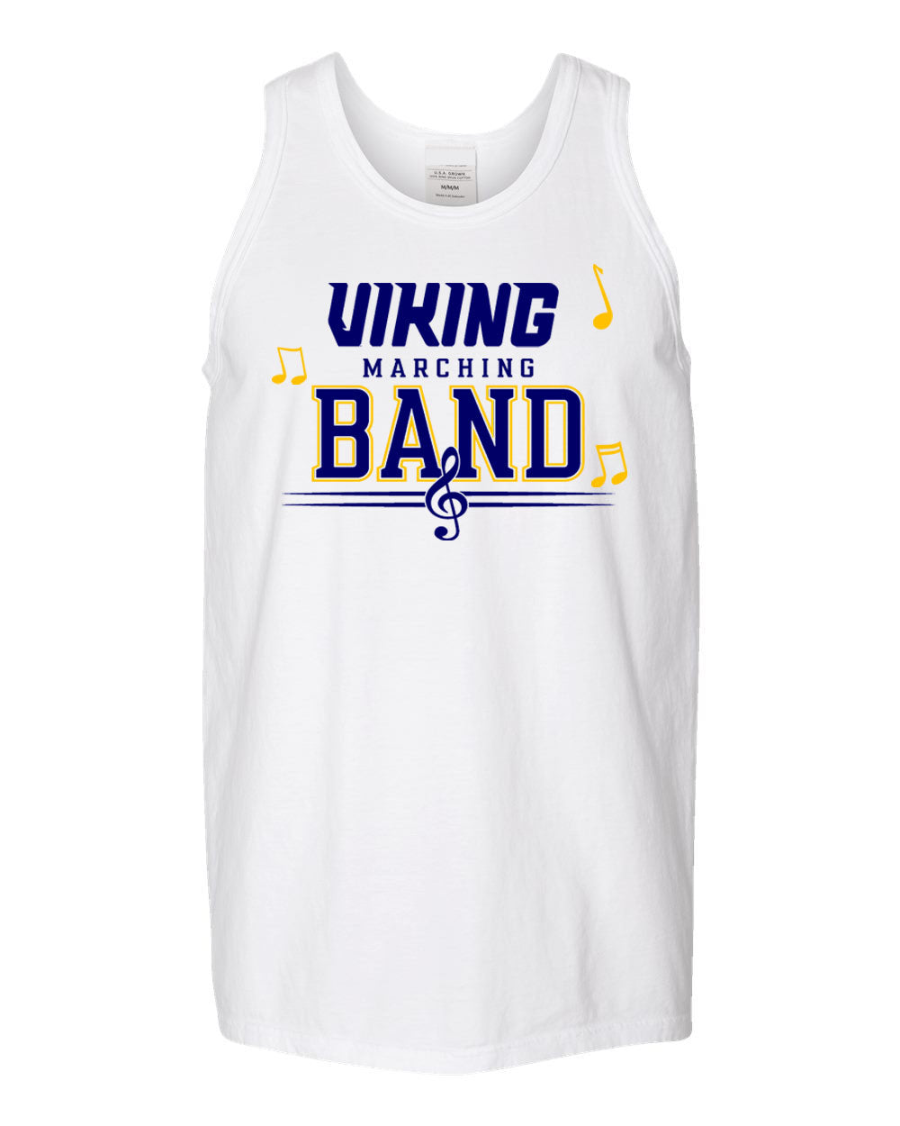 Vernon Marching Band design 5 Muscle Tank Top