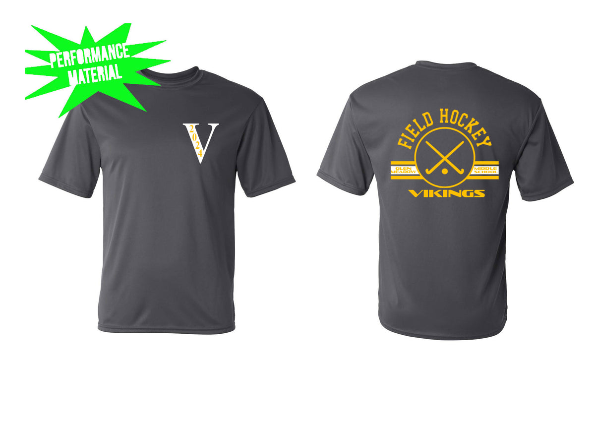 Vernon Field Hockey Performance Material T-Shirt Design 2