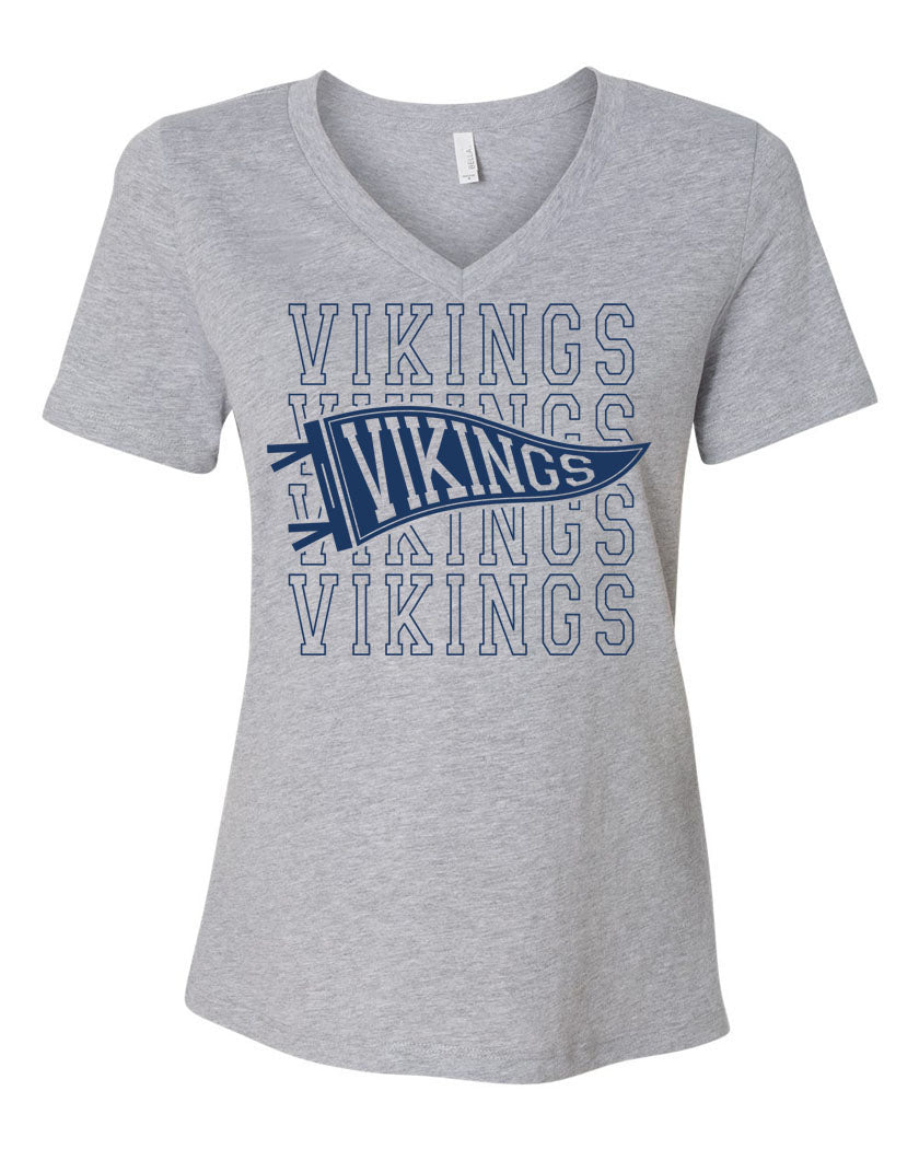 VTHS V-neck T-shirt Design 7