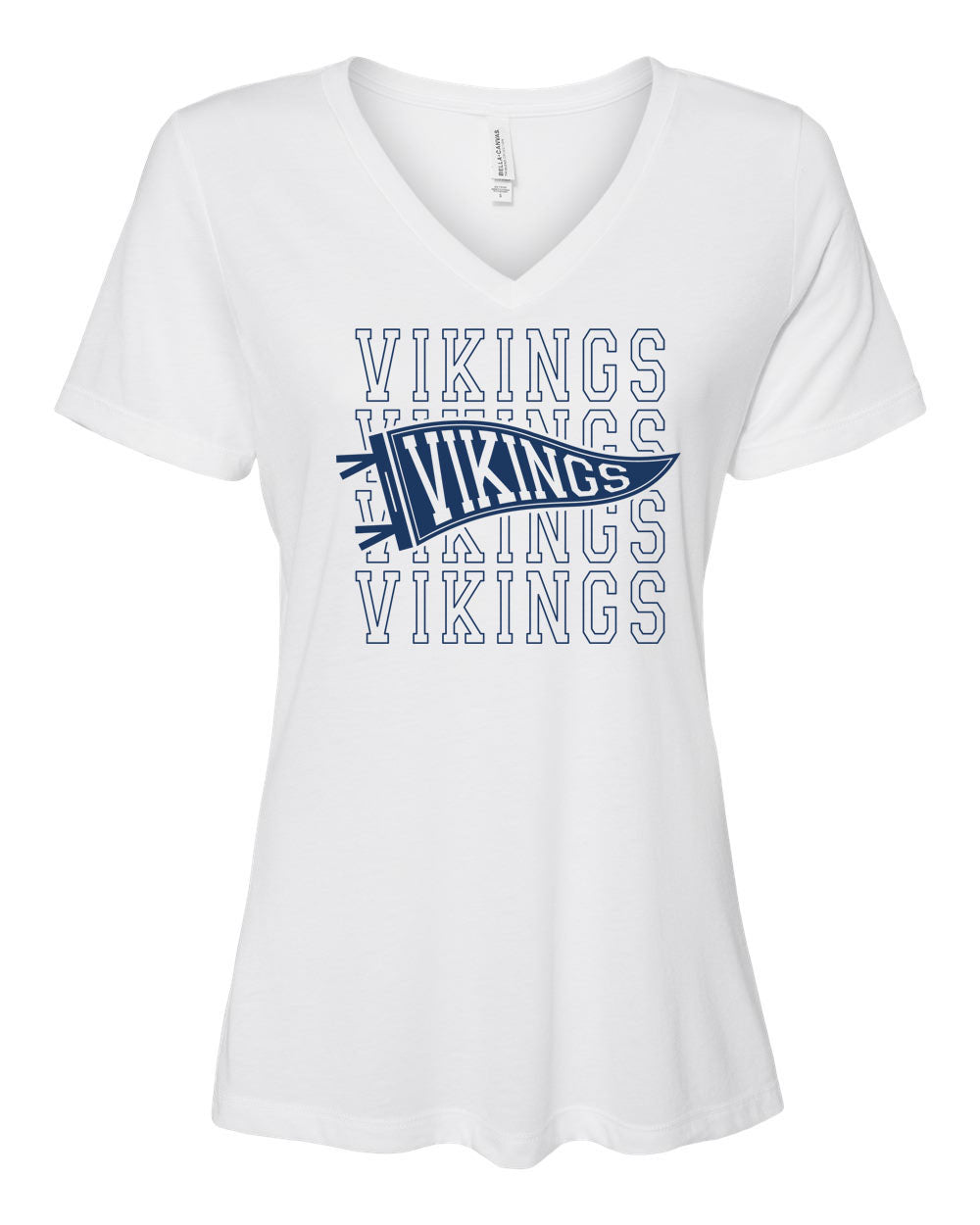 VTHS V-neck T-shirt Design 7