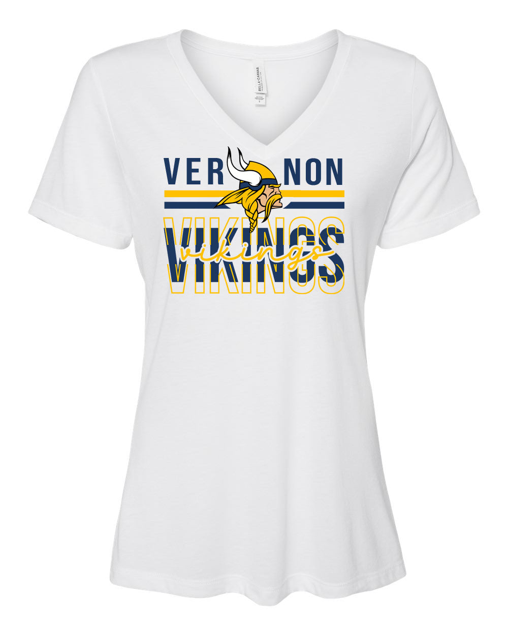 VTHS V-neck T-shirt Design 8