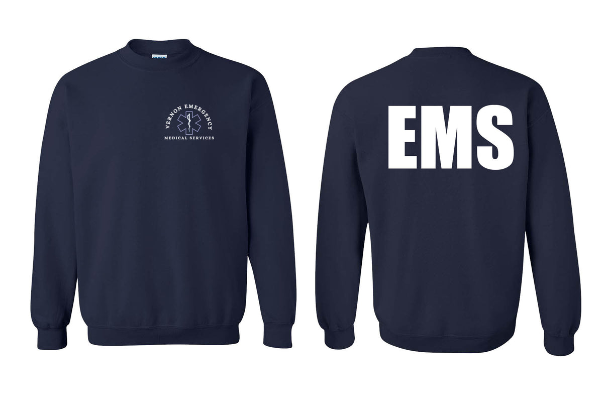 Vernon EMS non hooded sweatshirt