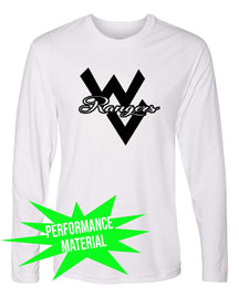 Wallkill Cheer Performance Material Design 1 Long Sleeve Shirt