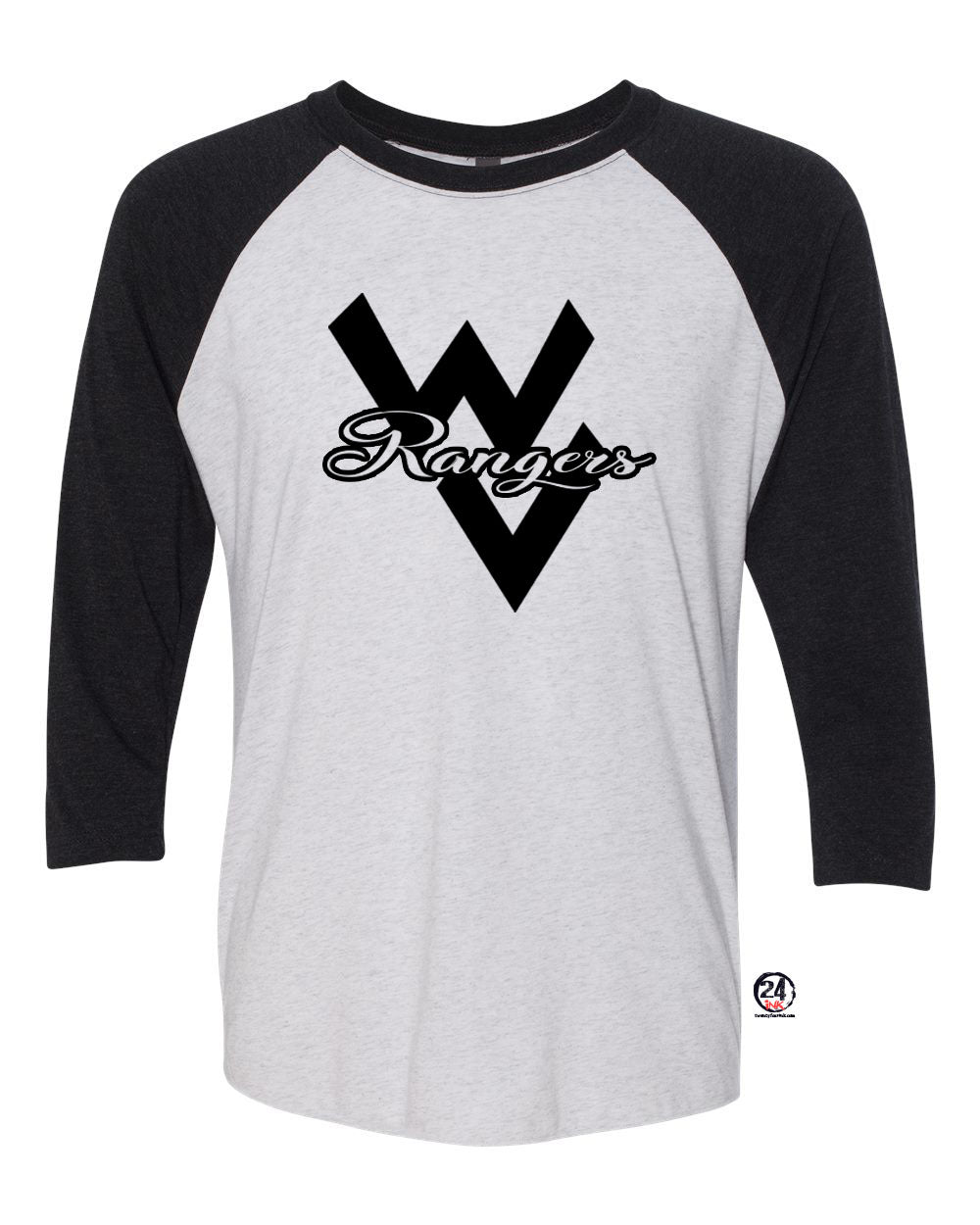 Wallkill Cheer Design 1 raglan shirt