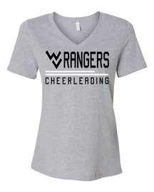 Wallkill Cheer Design 2 V-neck T-Shirt