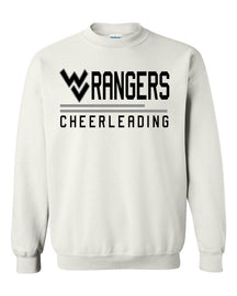 Wallkill Cheer Design 2 non hooded sweatshirt