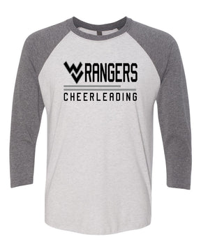 Wallkill Cheer Design 2 raglan shirt