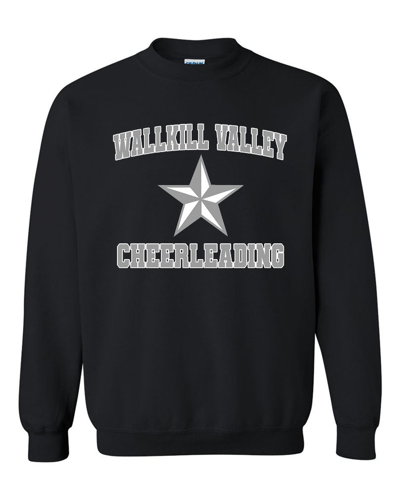 Wallkill Cheer Design 6 non hooded sweatshirt
