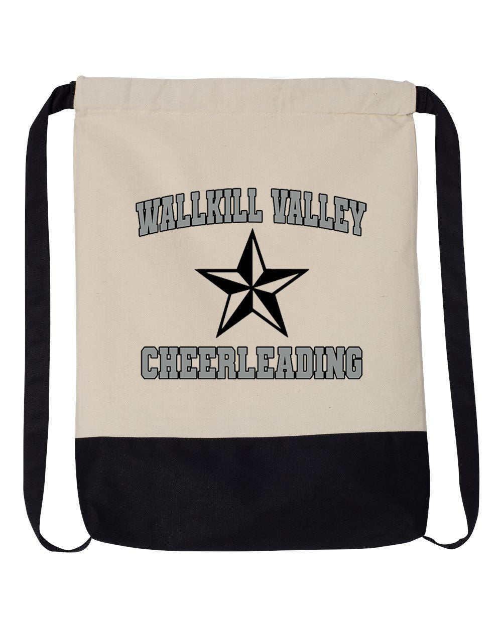 Wallkill Cheer design 6 Drawstring Bag