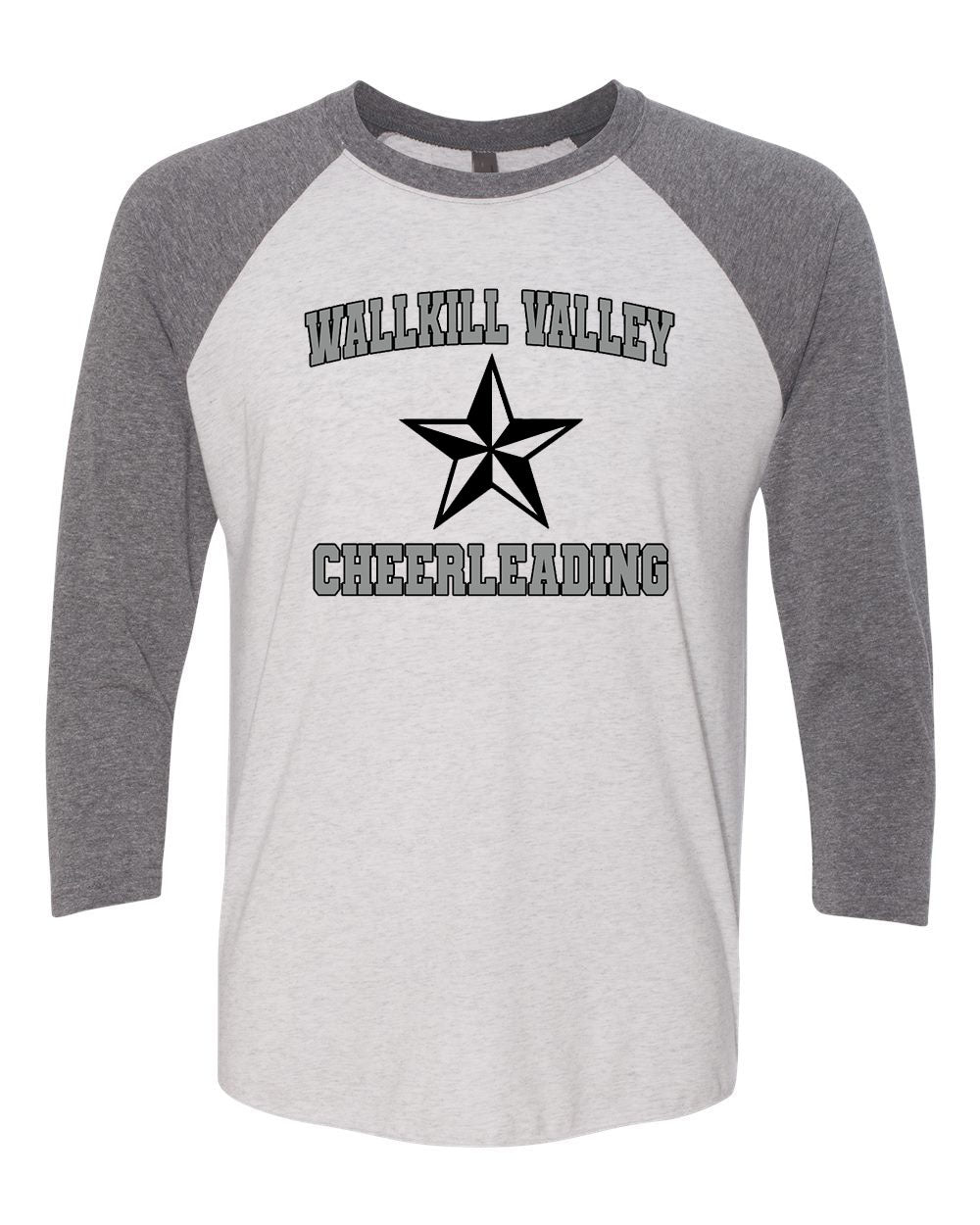Wallkill Cheer Design 6 raglan shirt