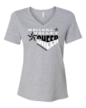 Wallkill Cheer Design 5 V-neck T-Shirt