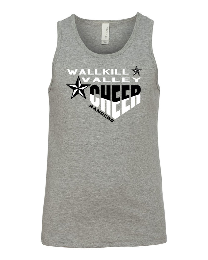 Wallkill Cheer design 5 Muscle Tank Top