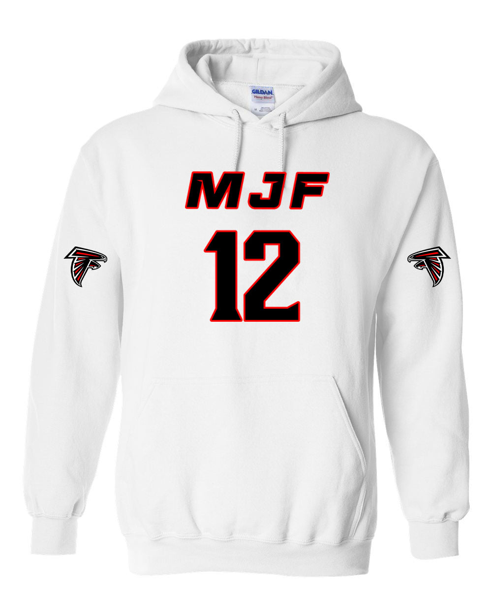 Jr. Falcons Football Hooded Sweatshirt Design 6