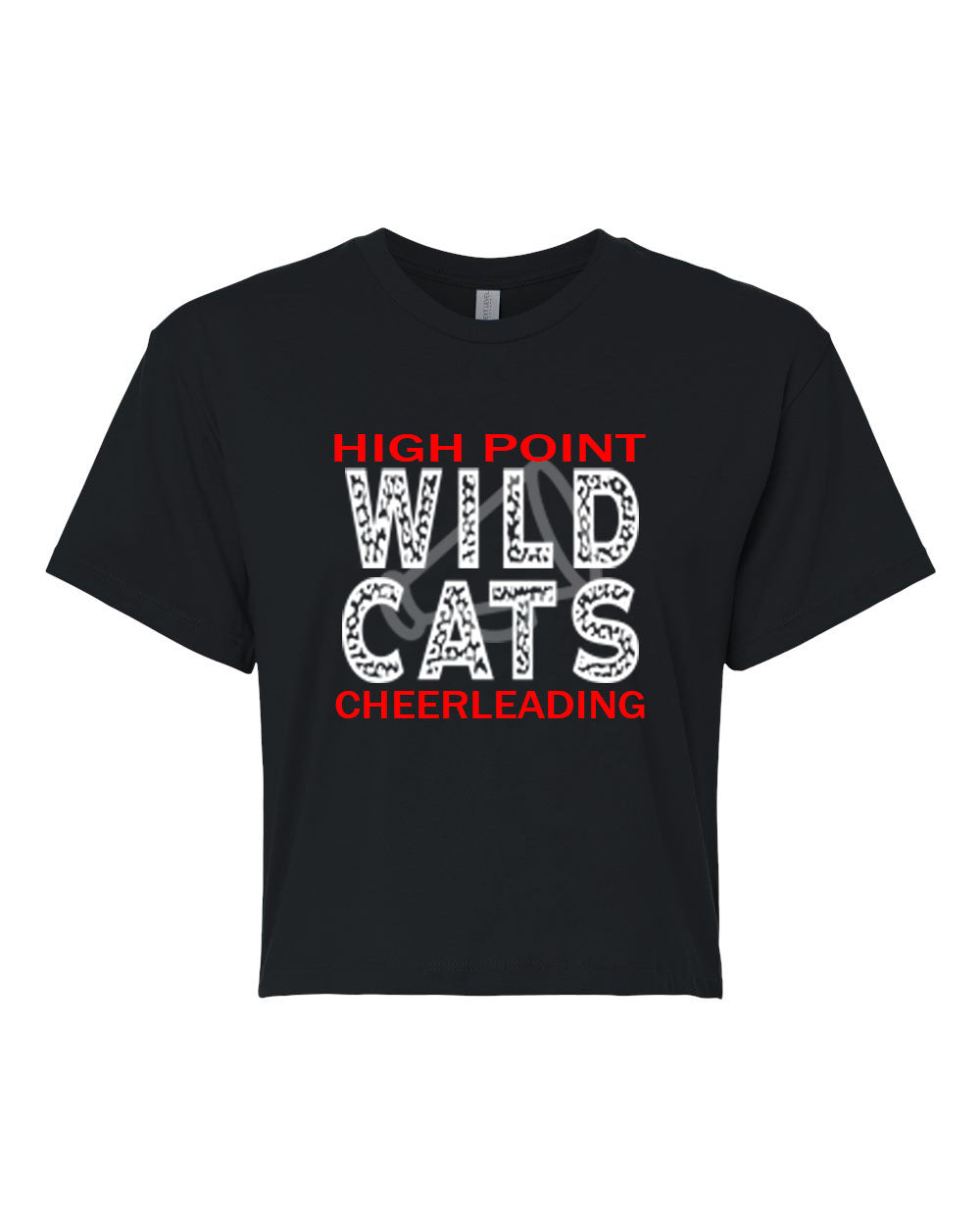 Wildcats Cheer design 1 Crop Top