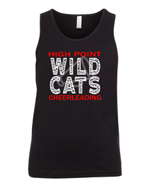 Wildcats Cheer design 1 Ladies Muscle Tank Top