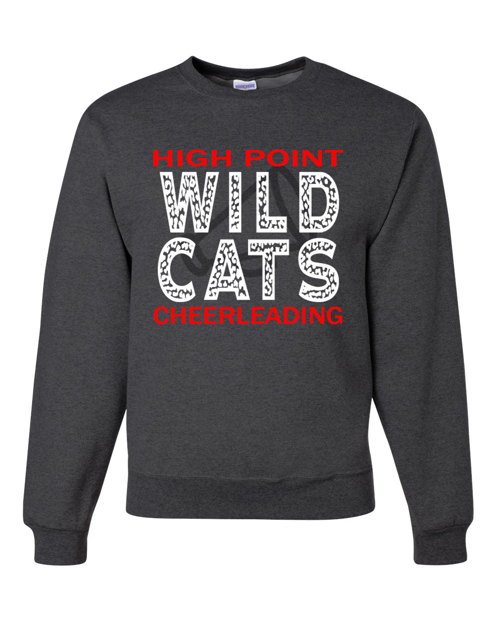 Wildcats Cheer Design 1 non hooded sweatshirt