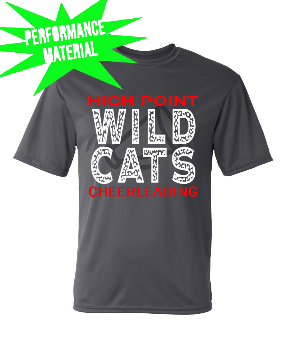 Wildcats Cheer Performance Material design 1 T-Shirt