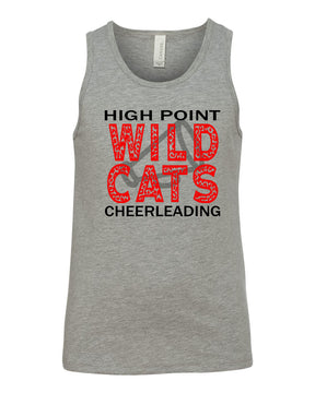 Wildcats Cheer design 1 Ladies Muscle Tank Top