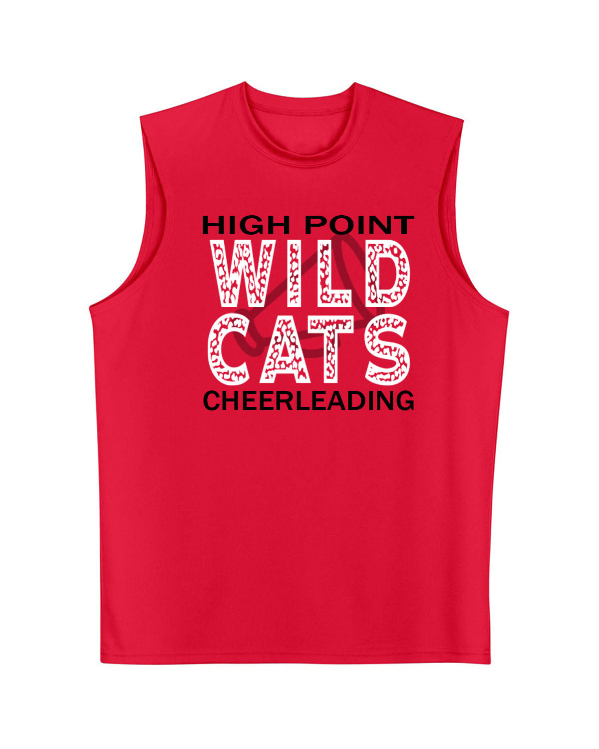 Wildcats Cheer Design 1 Men's performance Tank Top