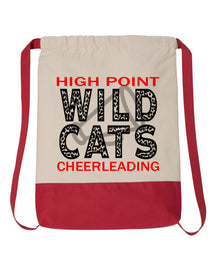 Wildcats Cheer design 1 Drawstring Bag