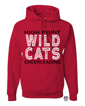 Wildcats cheer Design 1 Hooded Sweatshirt